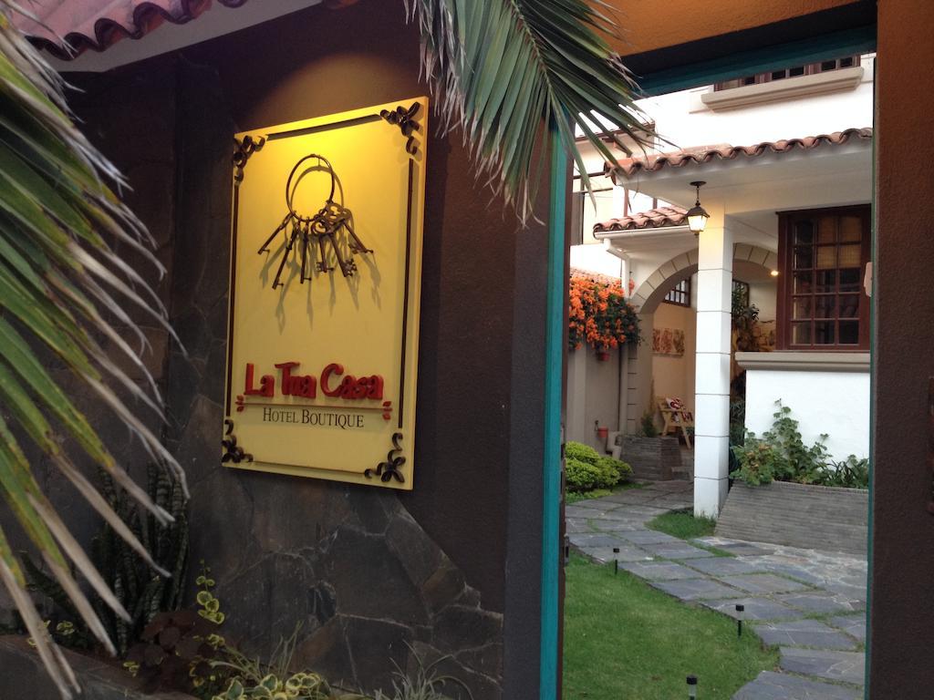 La Tua Casa Hotel Boutique Cochabamba Dış mekan fotoğraf
